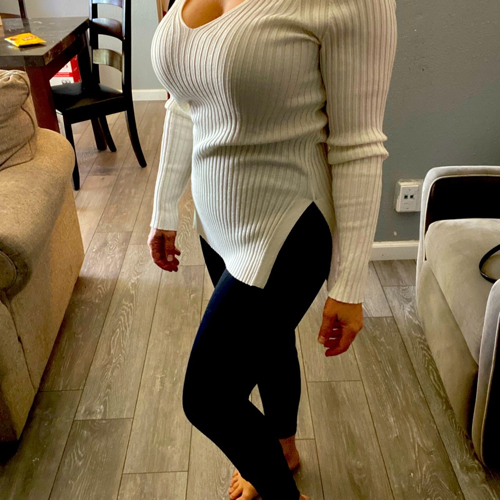 Brand new fashion nova ribbed sweater